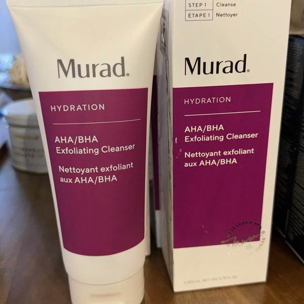 Murad Hydration‎ AHA/BHA Exfoliating Cleanser - 6.75oz /200ml NEW